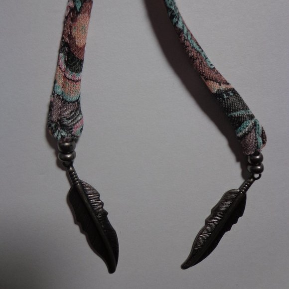 BRAND NEW Wrap Paisley Dress 2 Dusty Rose Short Raglan Sleeves Scoop Tie Neck - Picture 16 of 16